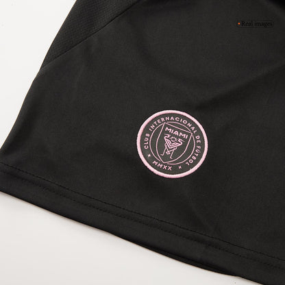 Inter Miami CF Idegenbeli Soccer Rövidnadrág 2025 Black
