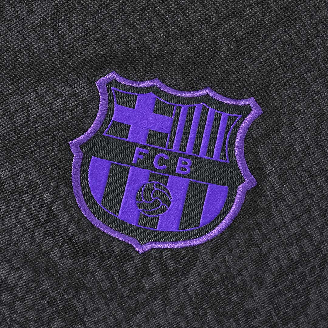 Barcelona Zip Felső Kabát Szett(Dzseki+Nadrág) 2025/26 Fekete