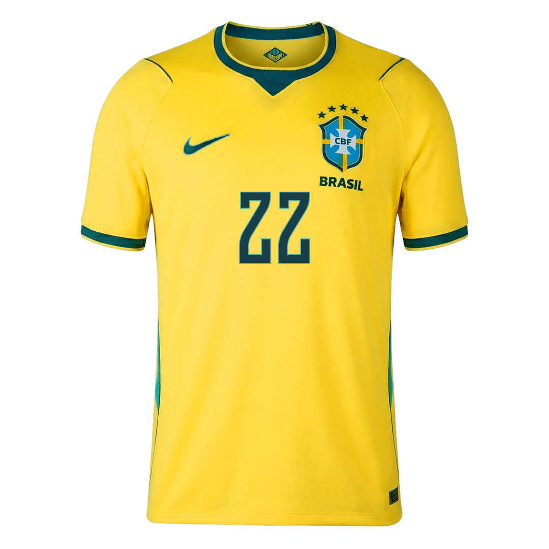 JOÃO PEDRO #22 Brazil Hazai Mez 2026 Sárga
