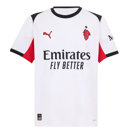 AC Milan Idegenbeli Soccer Mez 2025/26 Fehér