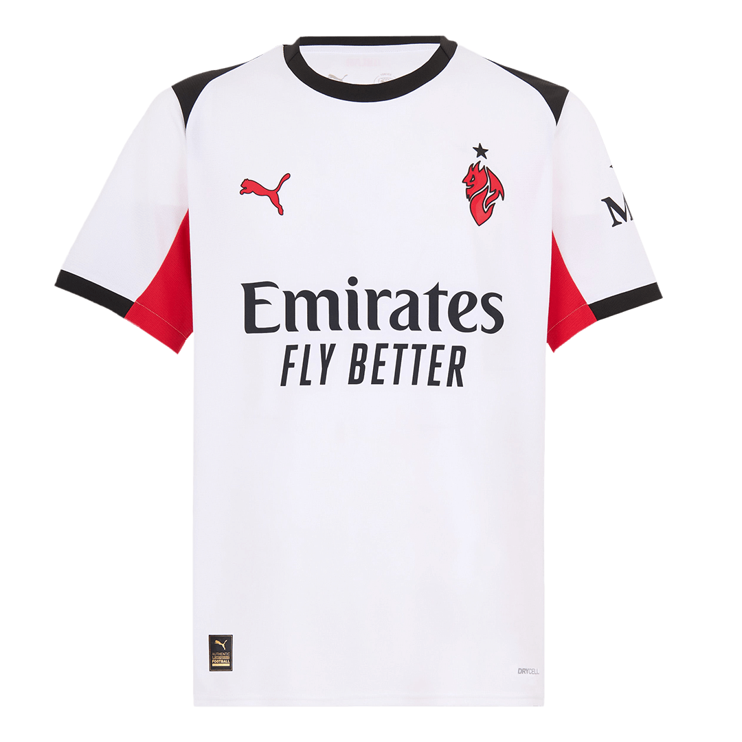 MODRIĆ #14 AC Milan Idegenbeli Soccer Mez 2025/26 Fehér