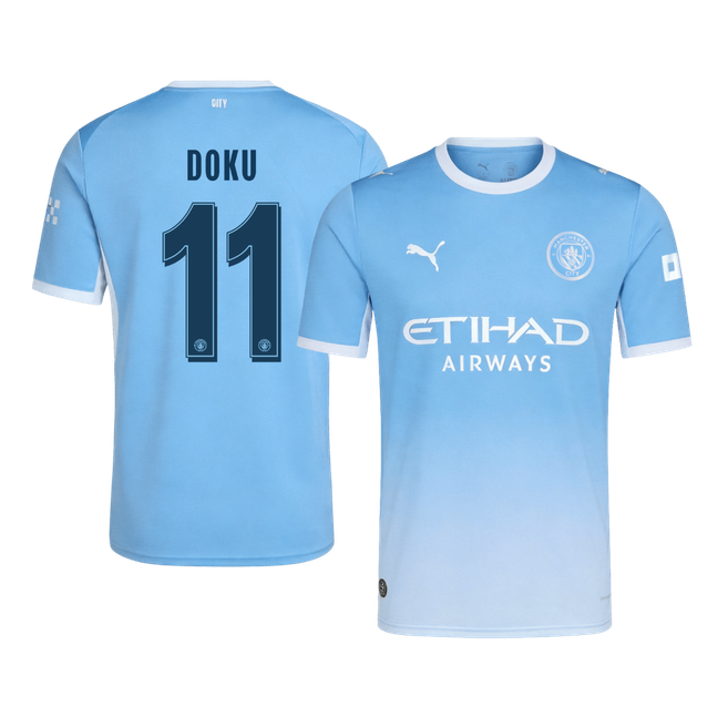 DOKU #11 Manchester City Hazai Mez 2026/27 Kék