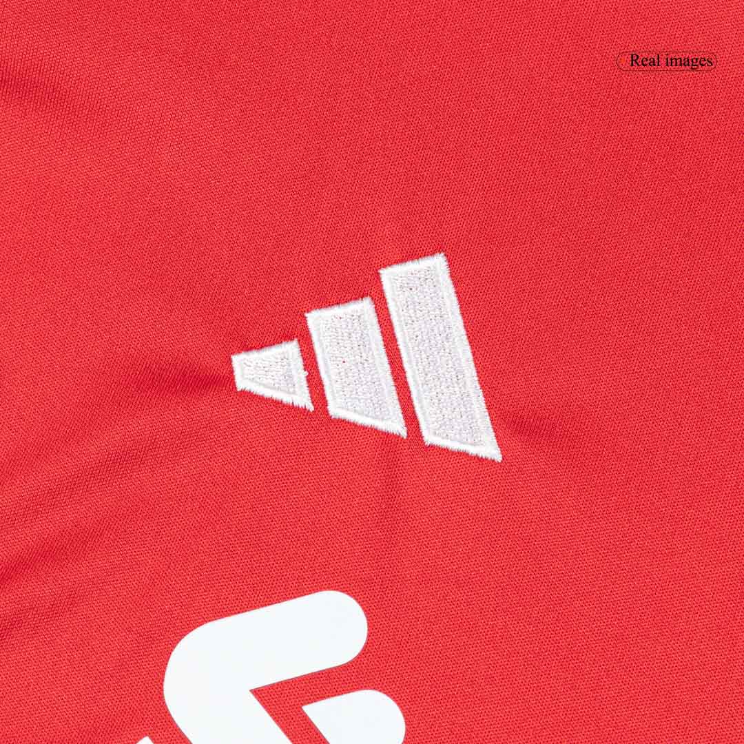 Gyerekek Liverpool Otthon Soccer Mez Készlet(Mez+Rövidnadrág) 25/26 Piros