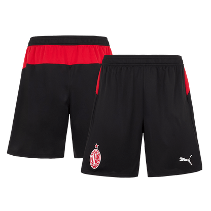 AC Milan Otthoni Soccer Rövidnadrág 25/26 Fekete