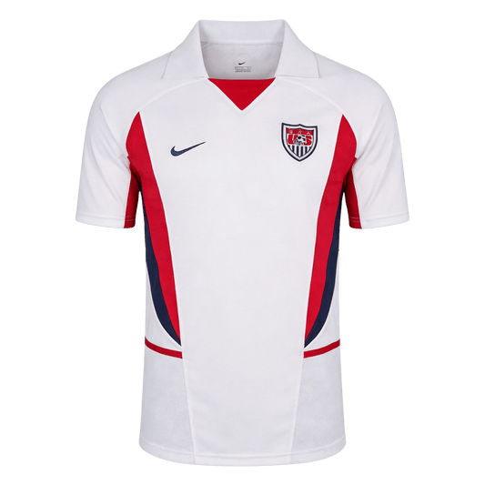 USA Hazai Retro Futball Mez 2002 Fehér
