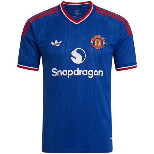 Manchester United Idegenbeli Mez 2026/27 Kék
