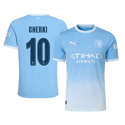 CHERKI #10 Manchester City Játékos Verzió Hazai Mez 2026/27 Kék - UCL