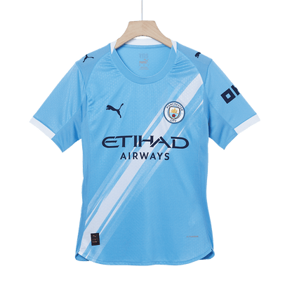 Manchester City Játékos Otthon Mez 2025/26 Kék