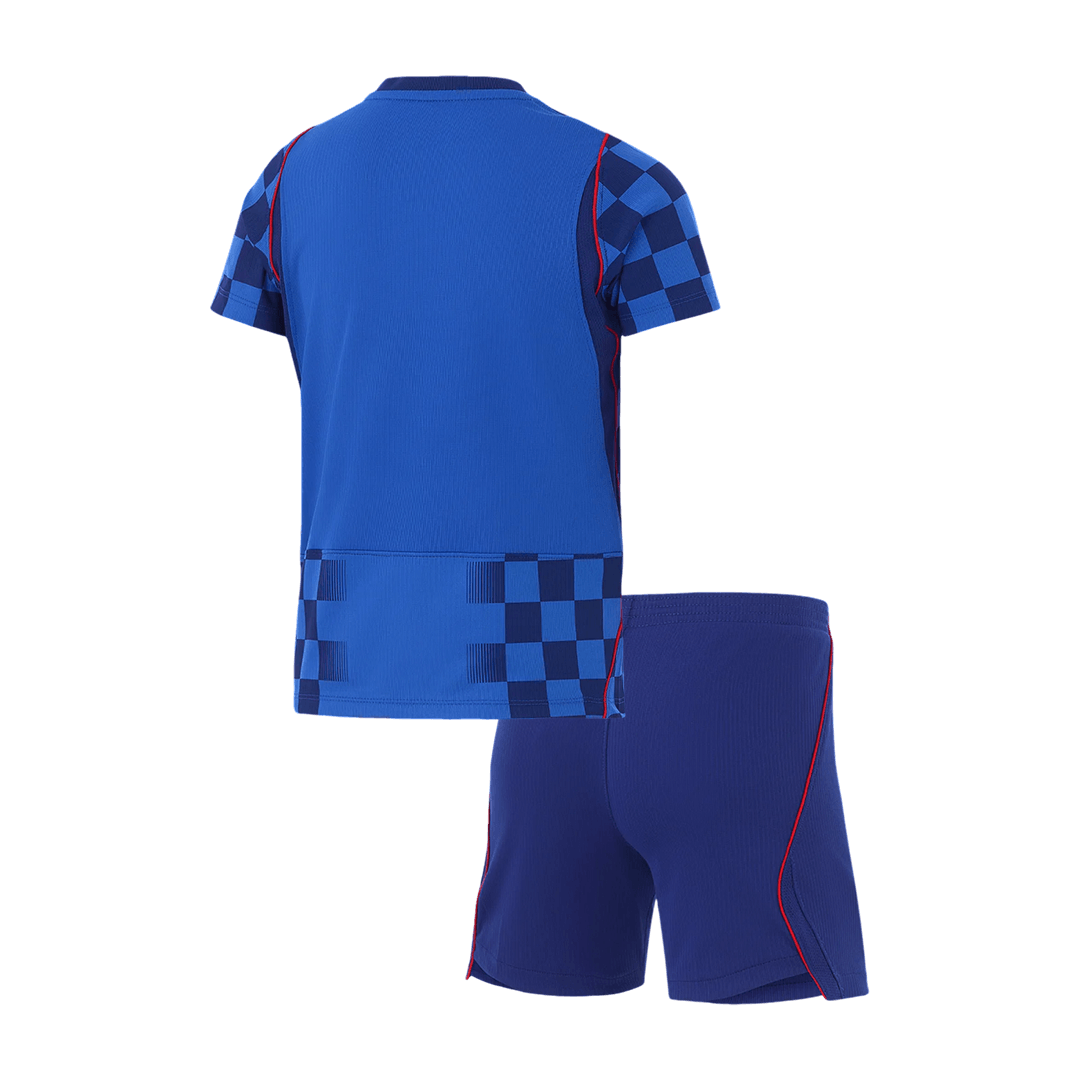 Croatia Gyerek Idegenbeli Világbajnoki Mez 2026 Kék