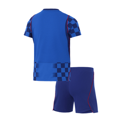 Croatia Gyerek Idegenbeli Világbajnoki Mez 2026 Kék
