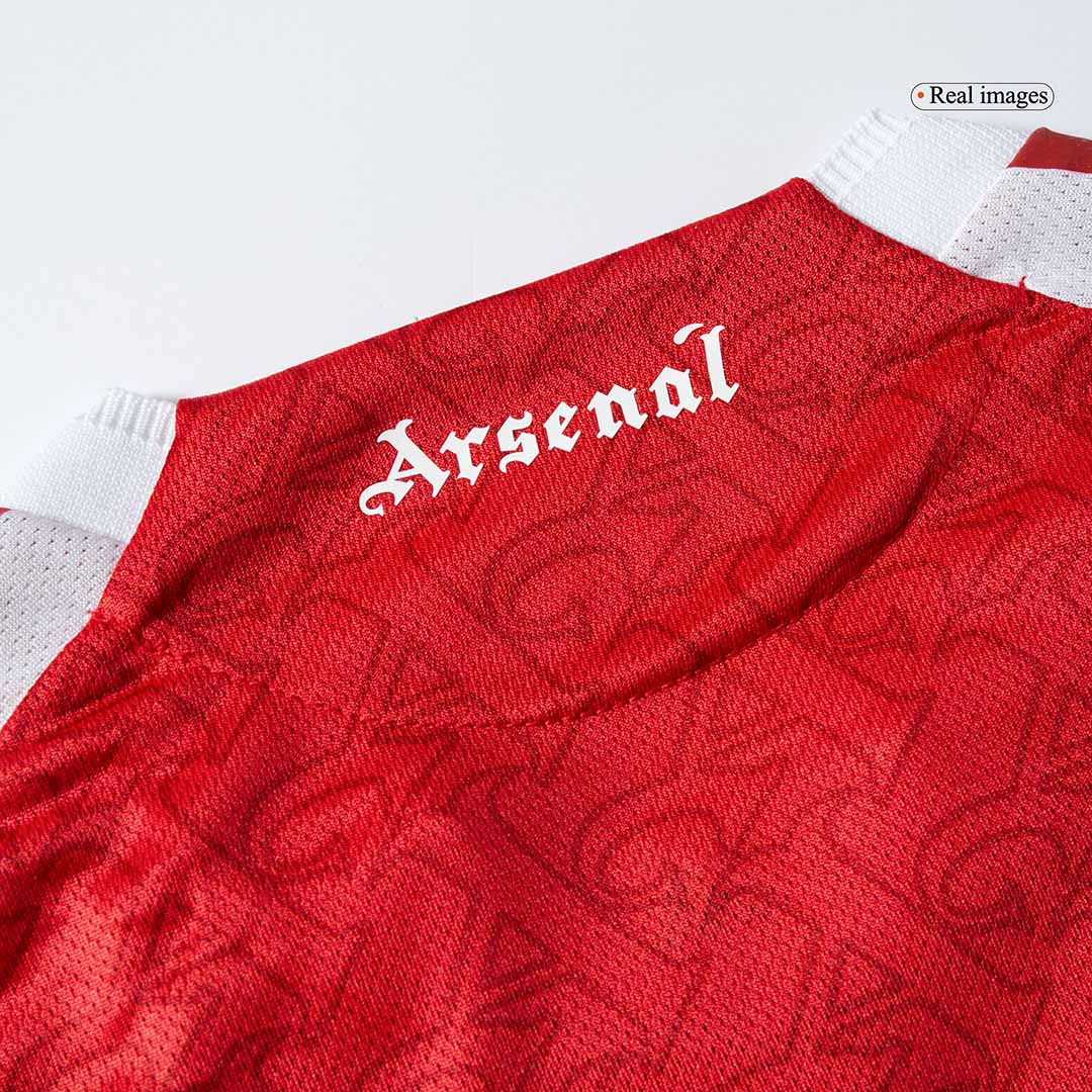 RICE #41 Hiteles Arsenal Otthoni Soccer Mez 2025/26 Piros