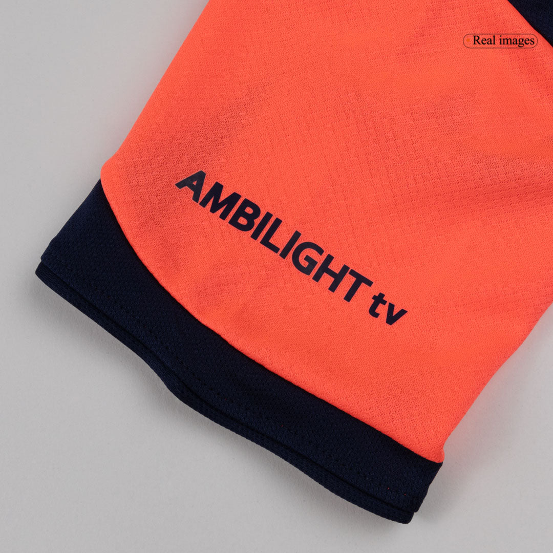 Barcelona Gyerek Idegenbeli Harmadik Mez Készlet(Mez+Nadrág+Zokni) 2025/26 Narancs