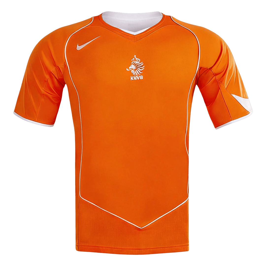 Netherlands Hazai Retro Futball Mez 2004 Narancs