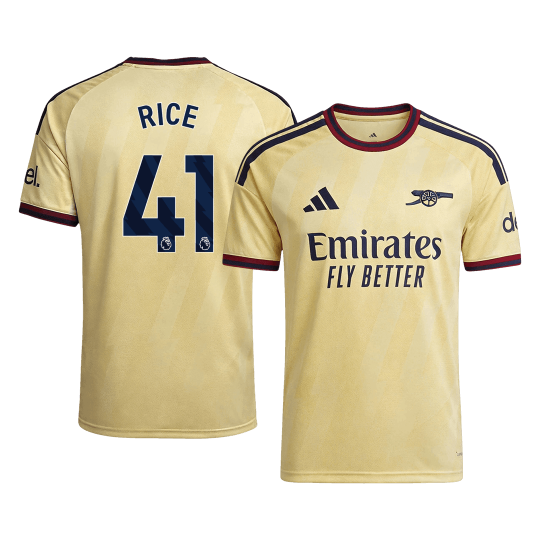 RICE #41 Arsenal Játékos Verzió Harmadik Mez 2026/27 Sárga