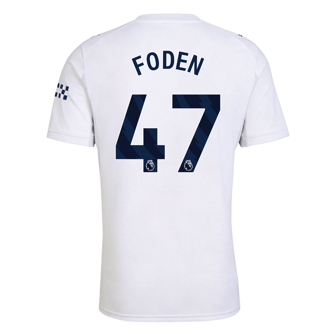 FODEN #47 Manchester City Harmadik Mez 2026/27 Fehér