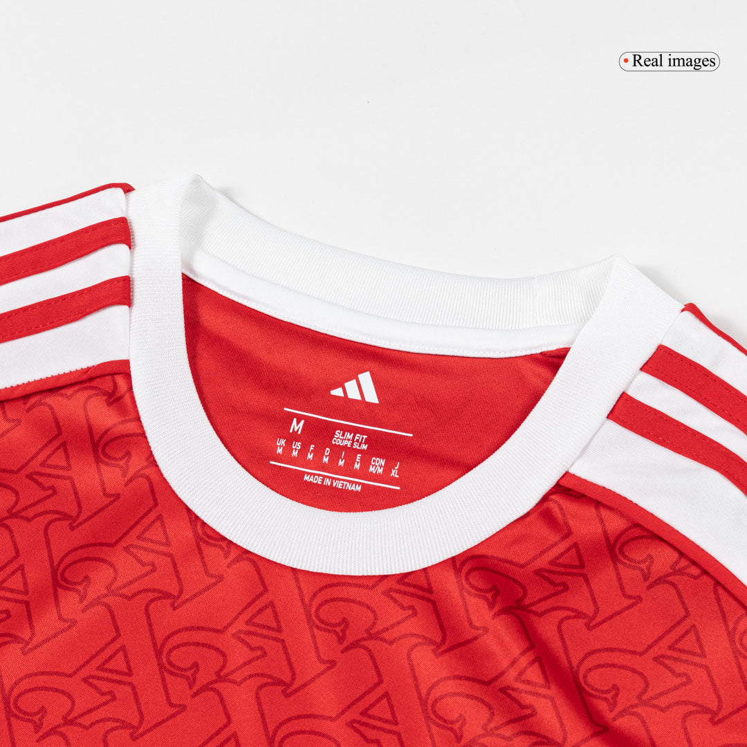 Arsenal Otthoni Soccer Mez 2025/26 Piros