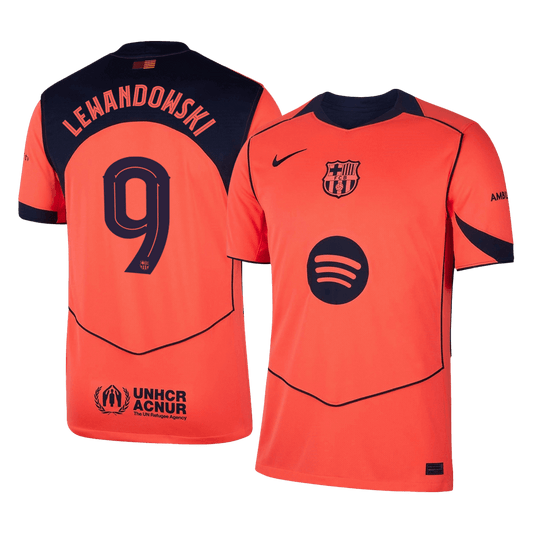 LEWANDOWSKI #9 Barcelona Idegenbeli Harmadik Mez 2025/26
