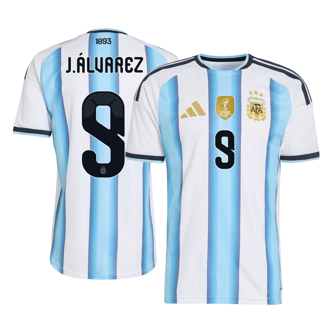J.ÁLVAREZ #9 Argentina Játékos Verzió Hazai World Cup Mez 2026