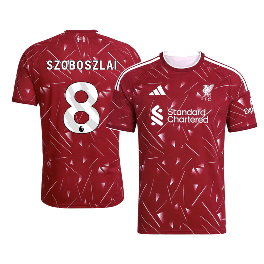 SZOBOSZLAI #8 Liverpool Hazai Futball 2026/27 Piros