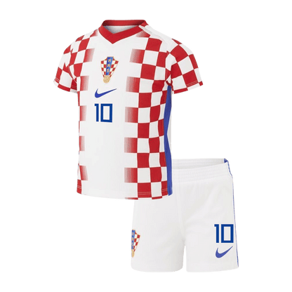 Croatia MODRIĆ #10 Gyerek Hazai Világbajnokság Mez 2026