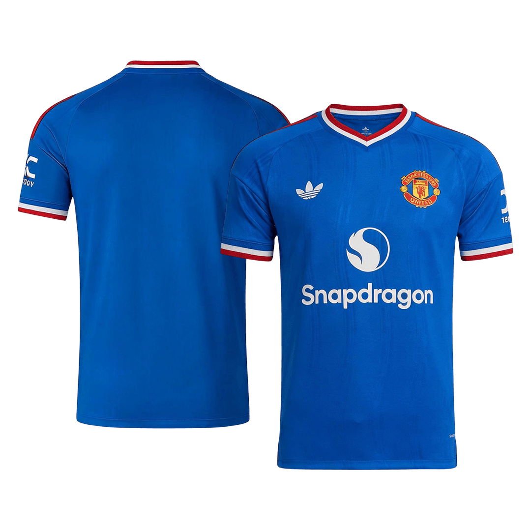 Manchester United Játékos Verzió Idegenbeli Mez 2026/27 Kék