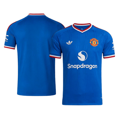 Manchester United Játékos Verzió Idegenbeli Mez 2026/27 Kék