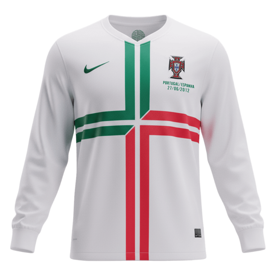 Portugal Idegenbeli Retro Mez 2012 Fehér 2025/26