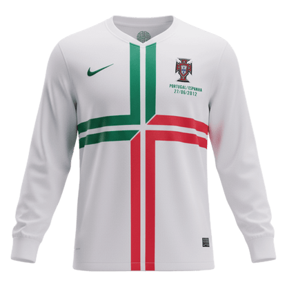 Portugal Idegenbeli Retro Mez 2012 Fehér 2025/26