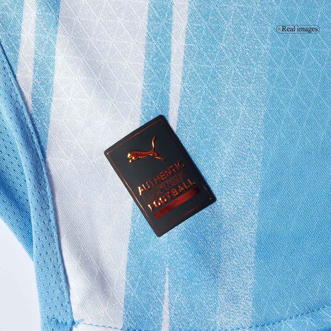 REIJNDERS #4 Manchester City Játékos Otthon Mez 2025/26 Kék