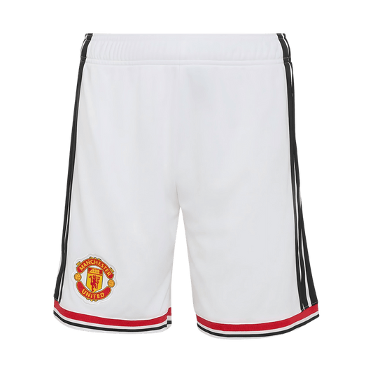 Manchester United Otthoni Rövidnadrág 2026/27 Fehér