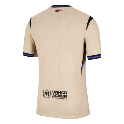 Hiteles Barcelona Idegenbeli Soccer Mez 2025/26 Sárga