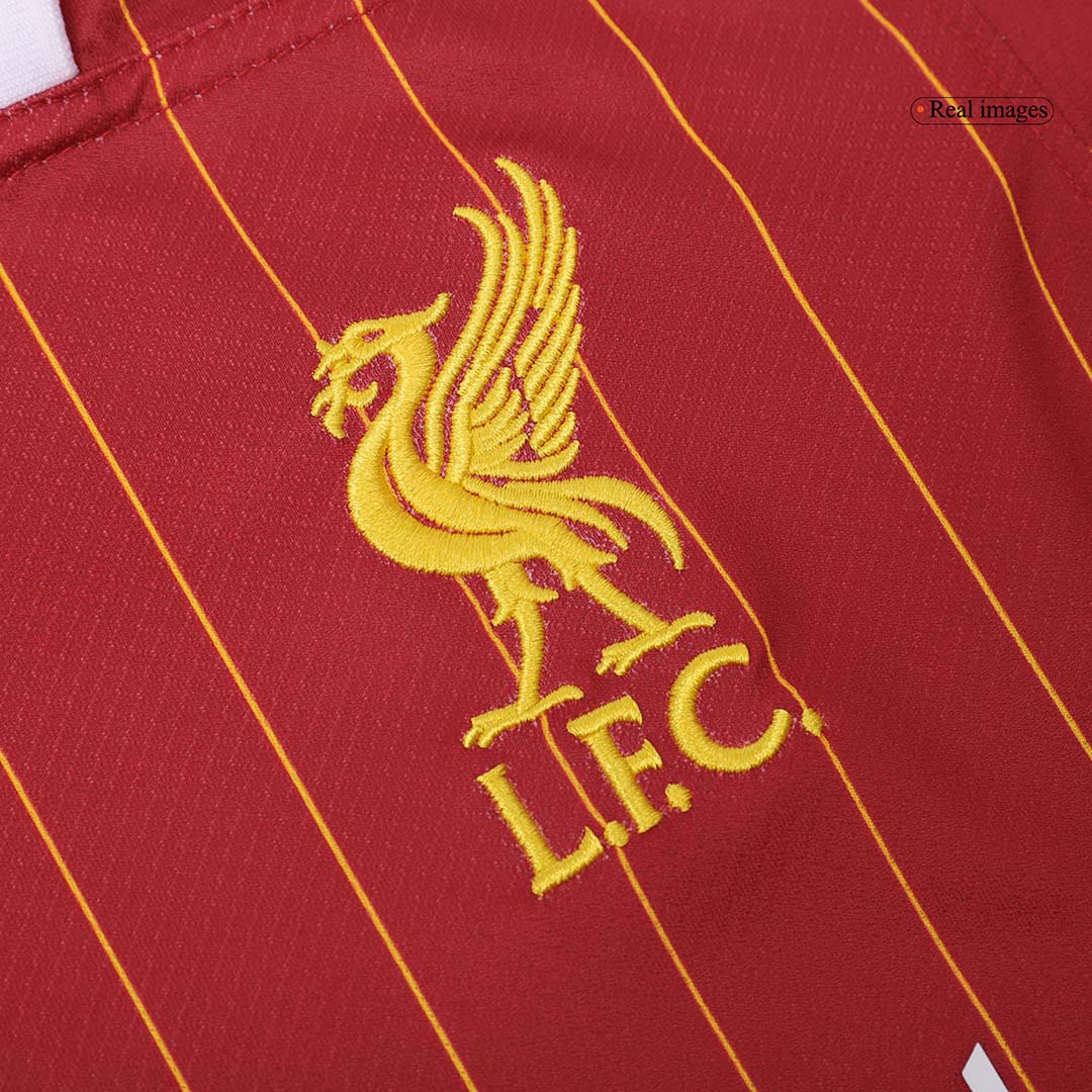 DIOGO J. #20 Liverpool Otthon Soccer Mez 2024/25 Piros - UCL