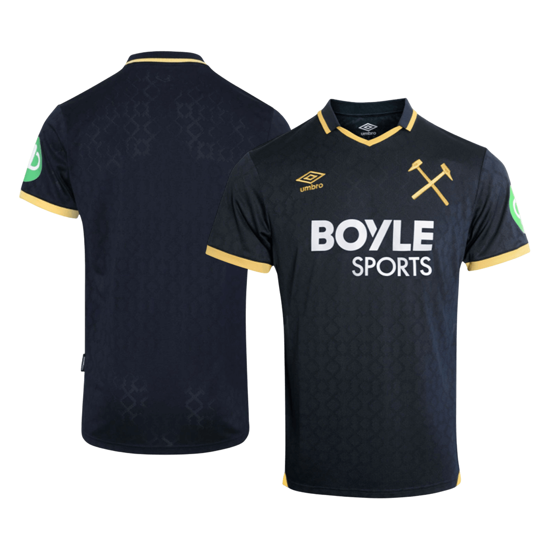 West Ham United Harmadik Mez 2025/26 Fekete