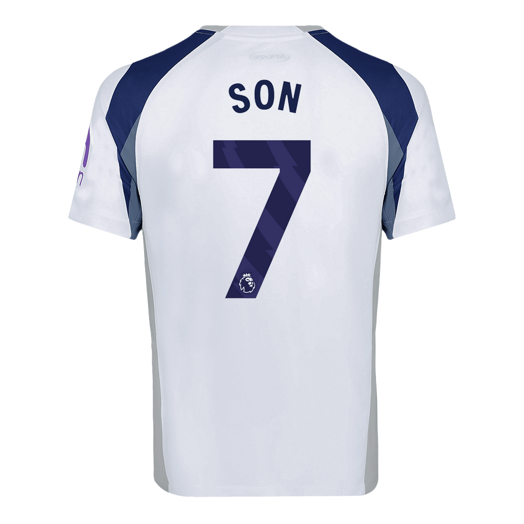SON #7 Tottenham Hotspur 
Otthon 
 Futball Mez 
2025/26 
 Fehér
