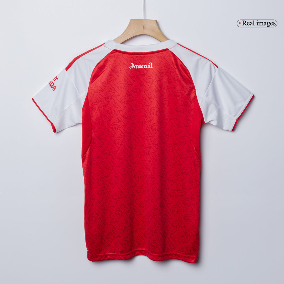 Női Arsenal Otthoni Soccer Mez 2025/26 Piros