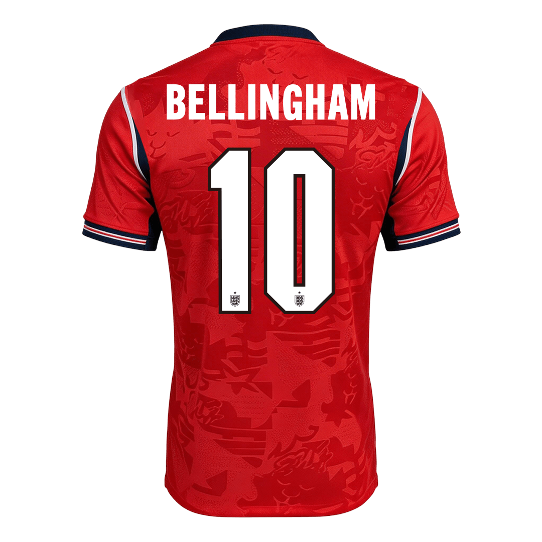 BELLINGHAM #10 England Idegenbeli Világbajnoki Mez 2026 Piros