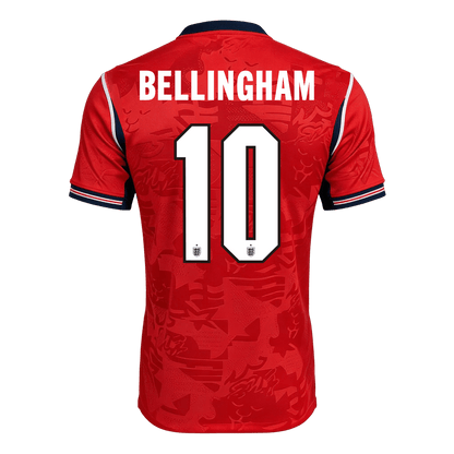 BELLINGHAM #10 England Idegenbeli Világbajnoki Mez 2026 Piros