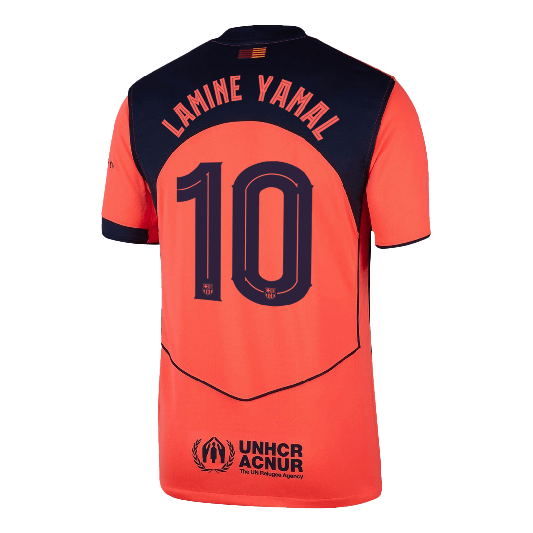 LAMINE YAMAL #10 Barcelona Idegenbeli Harmadik Mez 2025/26