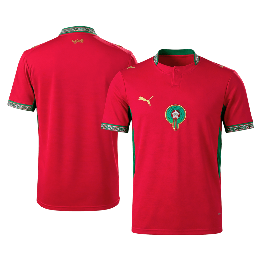 Morocco Hazai Világbajnoki Mez 2026 Piros