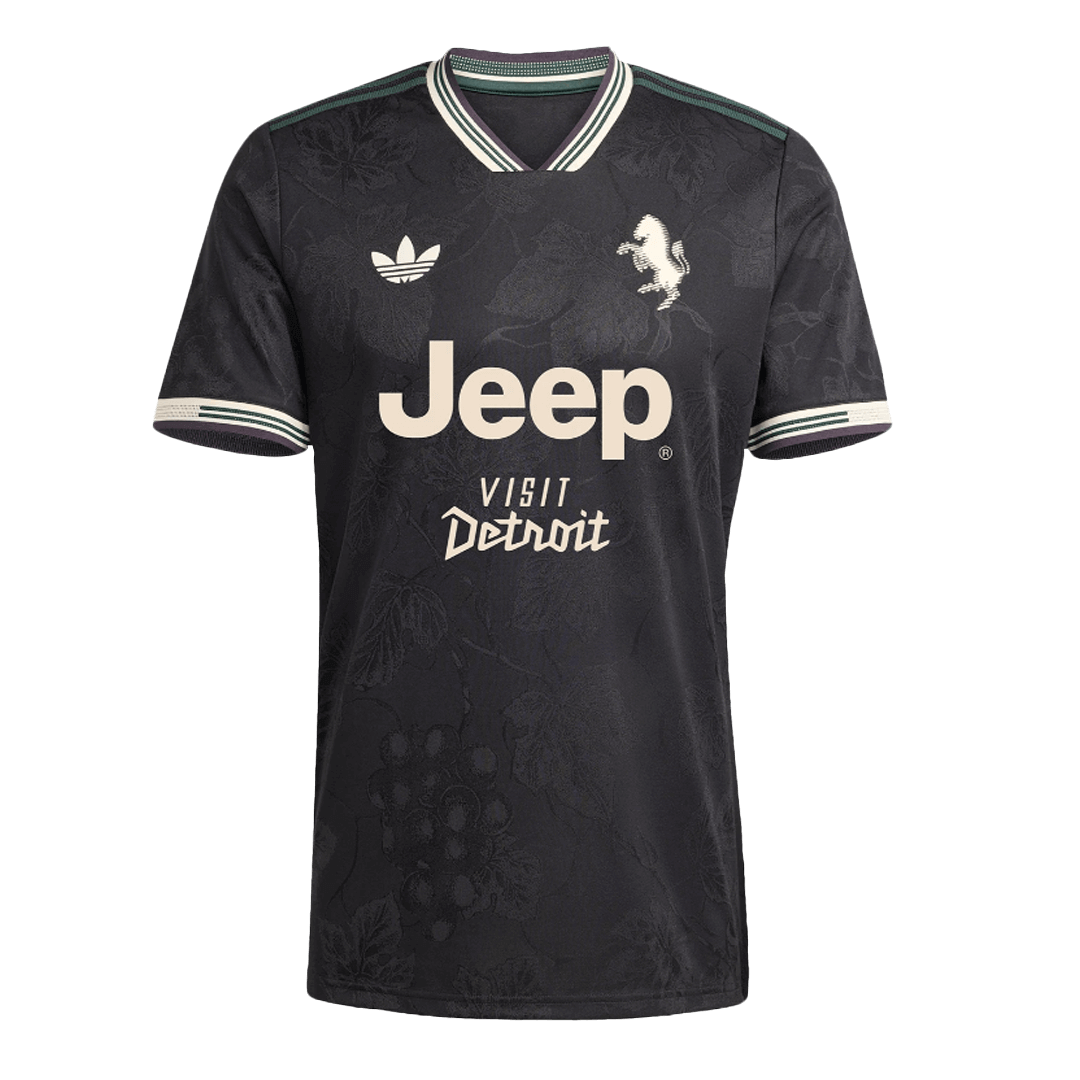 Juventus Játékos Idegenbeli Harmadik Mez 2025/26 Fekete