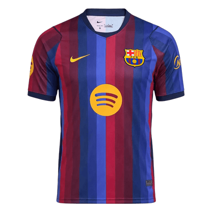 F. DE JONG #21 Barcelona Játékos Verzió Hazai Mez 2026/27 Piros & Kék - UCL