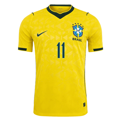 RAPHINHA #11 Brazil Játékos Verzió Hazai Mez Világbajnoki 2026 Sárga