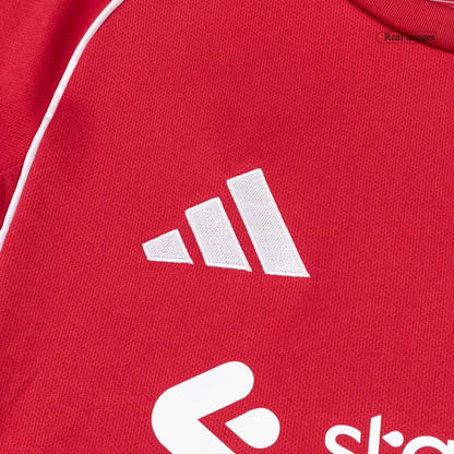 Liverpool Hazai Hosszú Ujjú Mez 2025/26 Piros