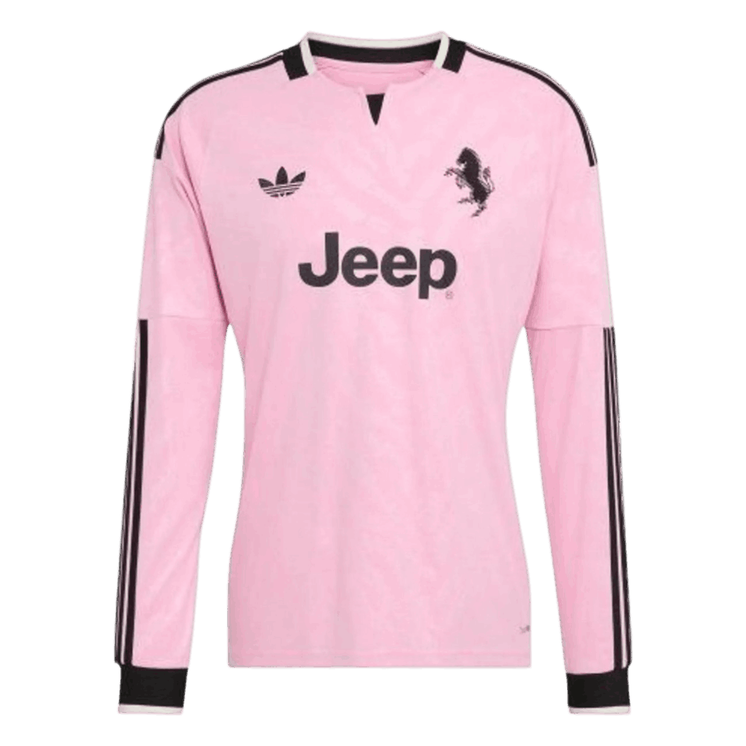 Juventus Idegenbeli Hosszú Ujjú Mez 2026/27 Rózsaszín