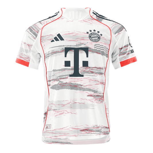 Hiteles Bayern Munich Idegenbeli Soccer Mez 2025/26 Fehér