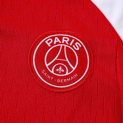 PSG Zip Felső Kabát Szett(Dzseki+Nadrág) 2025/26 Piros