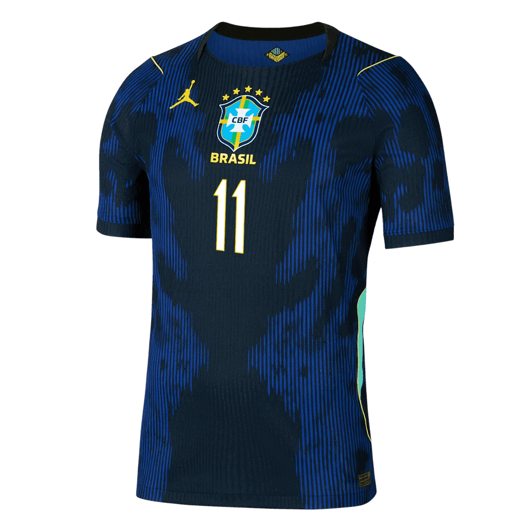 RAPHINHA #11 Brazil Játékos Verzió Idegenbeli Mez Világbajnoki 2026