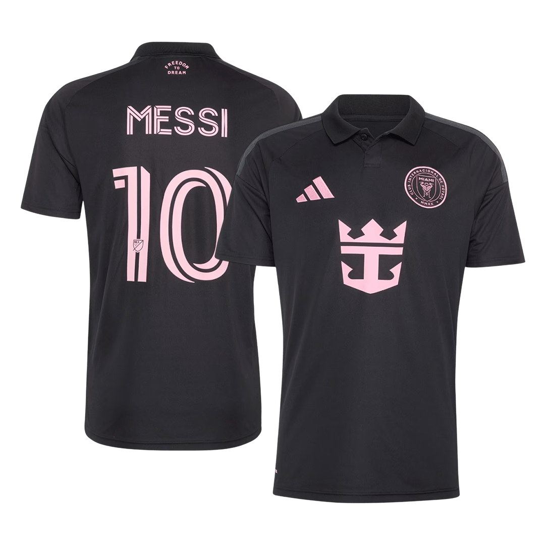 MESSI #10 Inter Miami CF Idegenbeli Mez 2026 Fekete