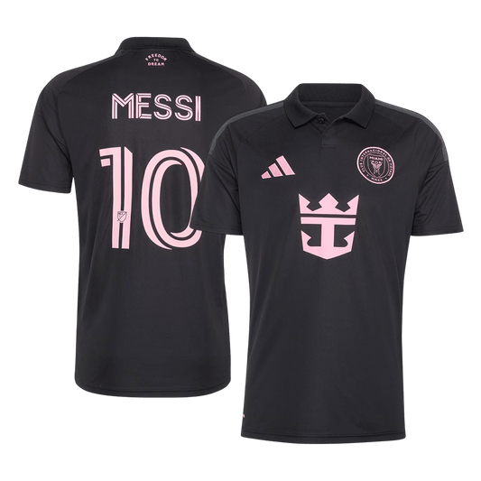 MESSI #10 Inter Miami CF Idegenbeli Mez 2026 Fekete