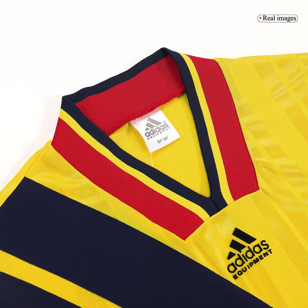 Arsenal Idegenbeli Retro Futball Mez 1993/94 Sárga